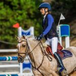 Poni compitiendo en Hípica La Moraleja