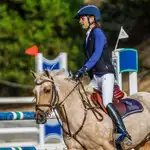 Poni compitiendo en Hípica La Moraleja