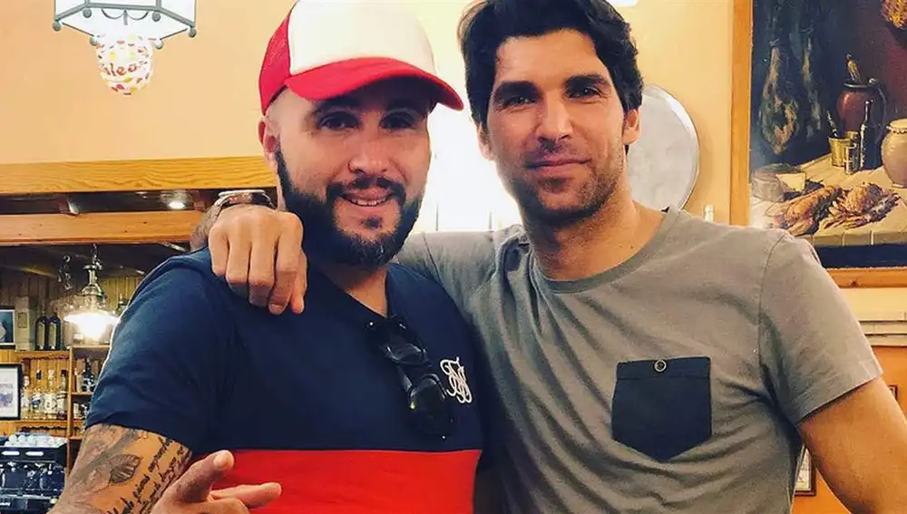 Cayetano Rivera con Kiko Rivera