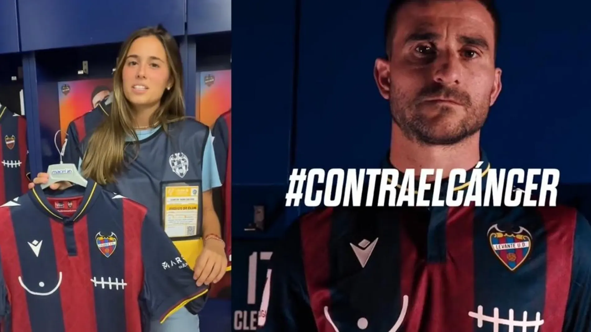 Camiseta del Levante UD contra el Cáncer de Mamá