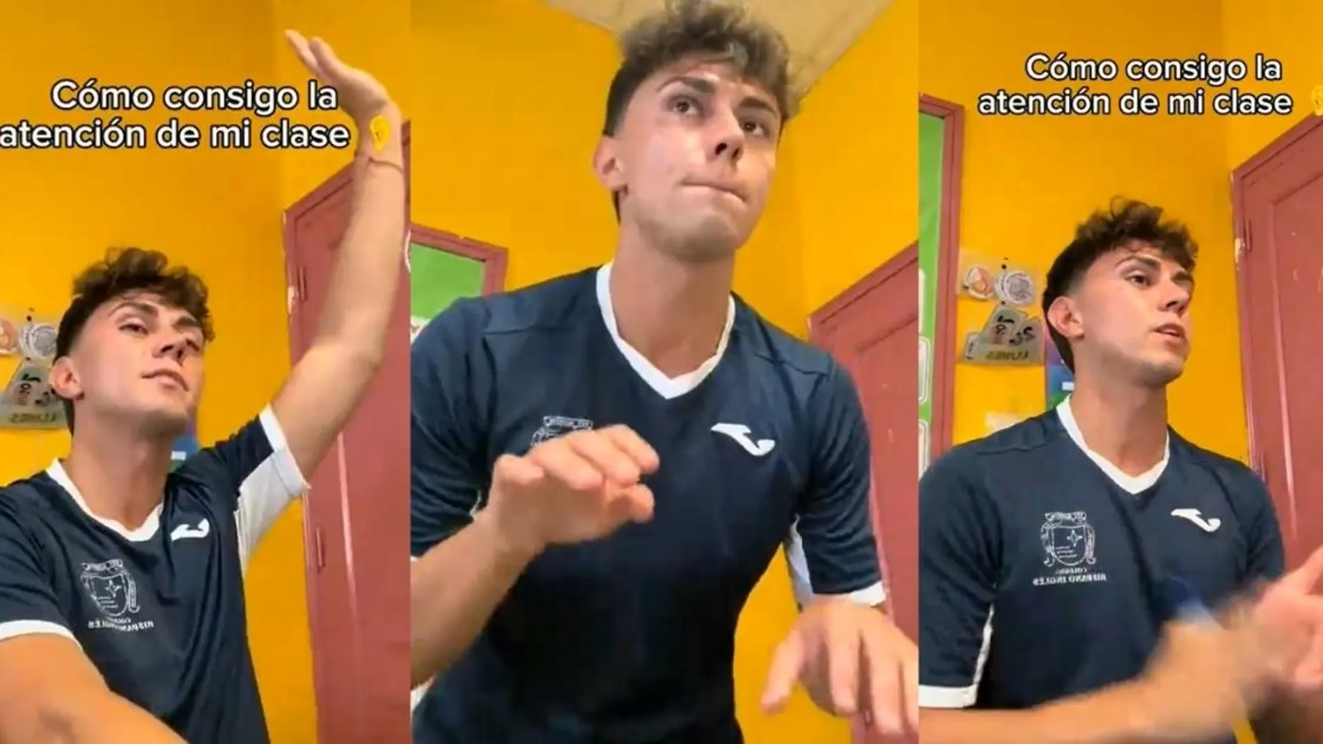 Álvaro Patón durante una de sus clases