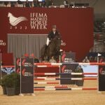 Ben Maher, en la pasada edición de la IFEMA Madrid Horse Week