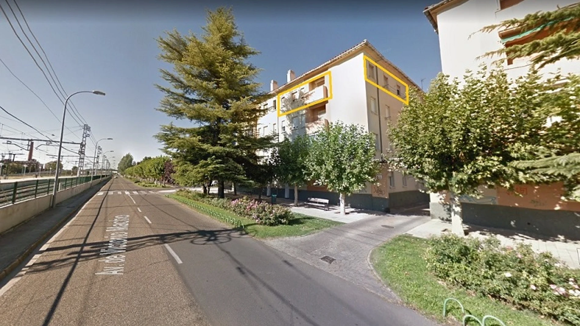 Una de las viviendas que sale a subasta en el Paseo Victorio Macho de Palencia
