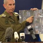 El portavoz del Ejército de Israel, Daniel Hagari, explica el ataque al hospital de Gaza