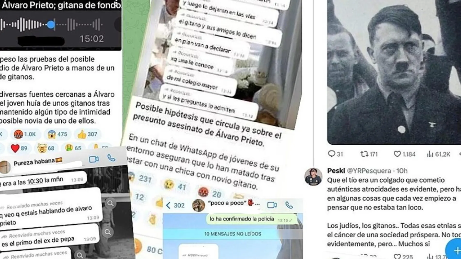 Fakali denuncia la oleada de bulos racistas en el caso de Álvaro Prieto
