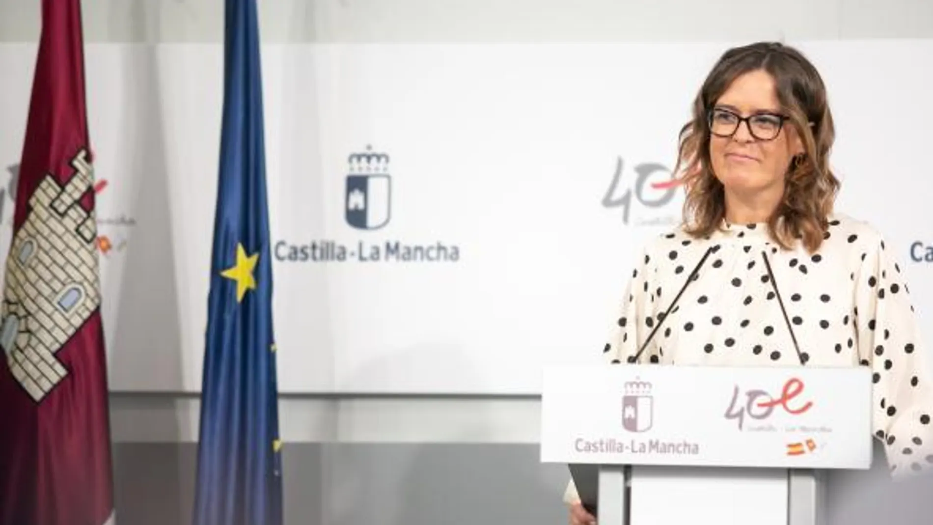 Esther Padilla, portavoz del Gobierno de Castilla-La Mancha