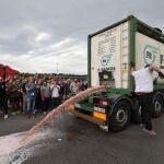 French winemakers protest against Spanish imports