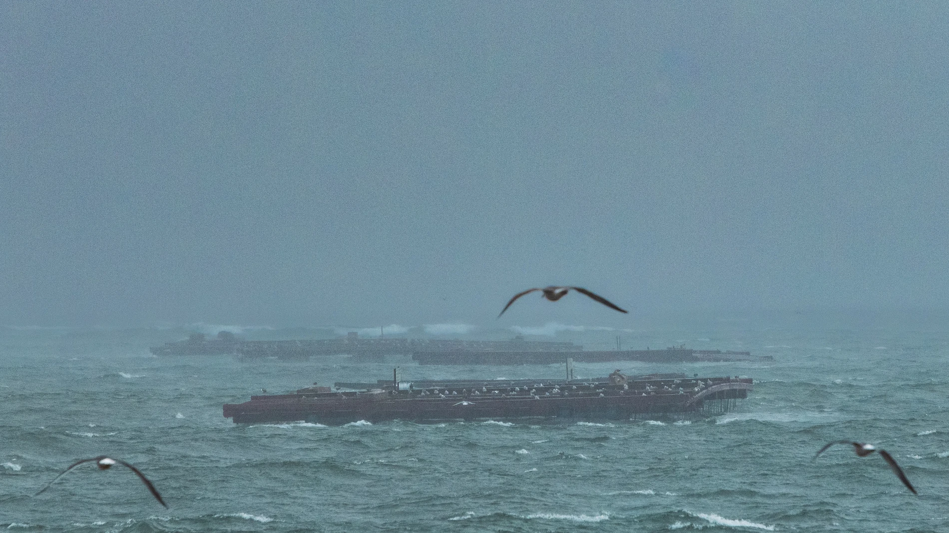 MURCIA.-Aemet activa el aviso naranja en Campo de Cartagena y Mazarrón por vientos de hasta 90 km/h y olas de 5 metros