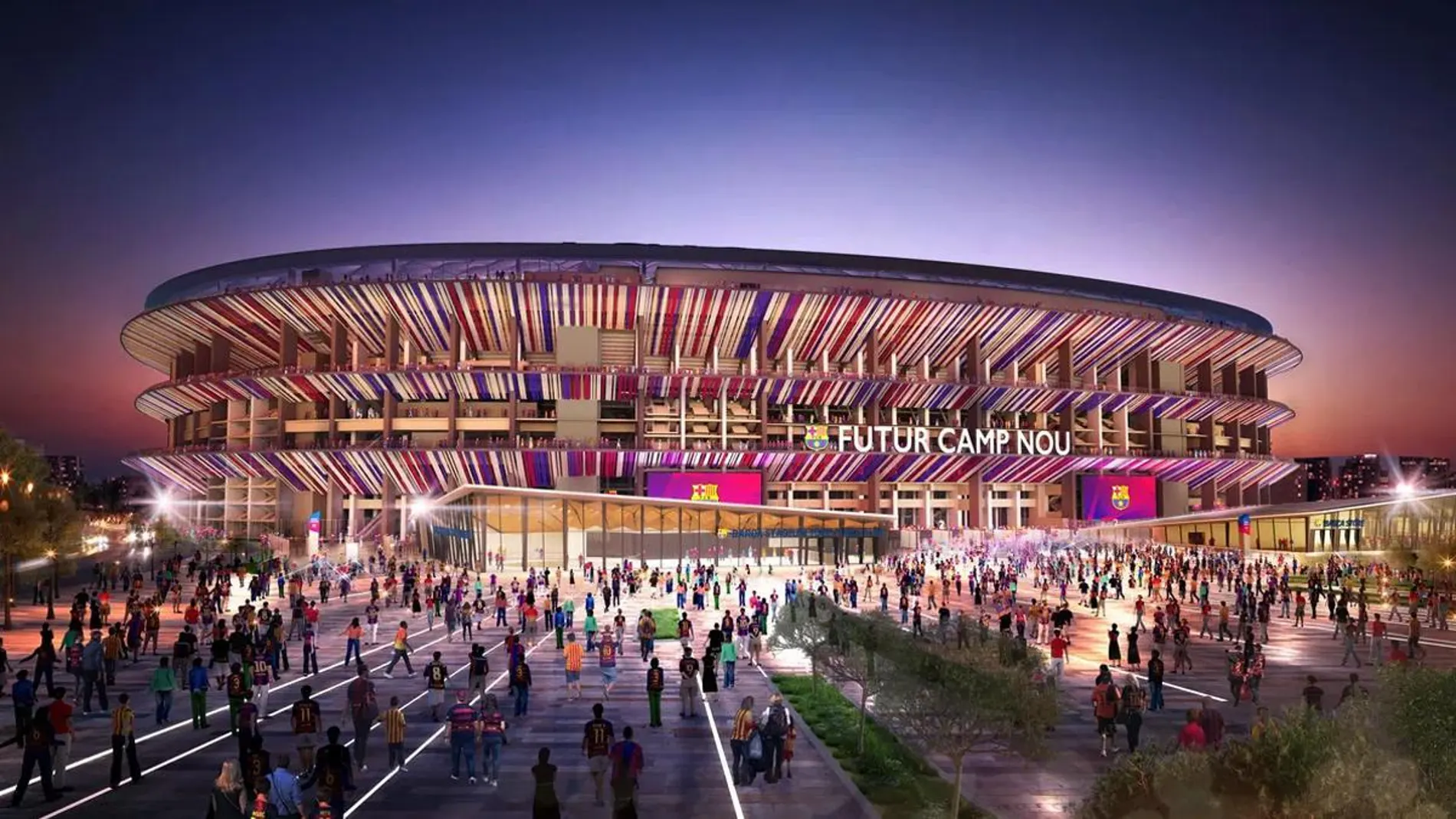 Así será el nuevo Camp Nou