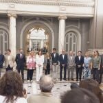 Foto de familia del nuevo equipo de Gobierno delAyuntamiento de Valencia