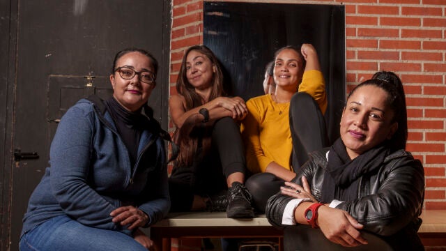 Presas de Alcalá Meco representan una obra en el Teatro Pavón