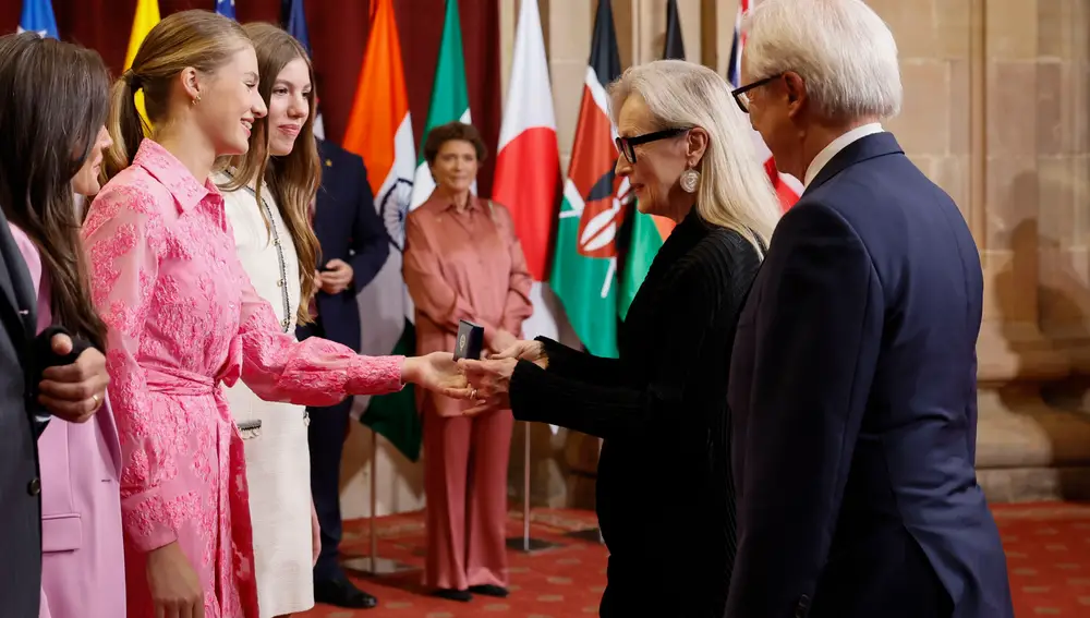 Audiencias previas a la entrega de los Premios Princesa de Asturias