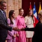Audiencia Premios Princesa de Asturias de SS.MM. los Reyes Felipe VI y Letizia y SS.AA.RR. la Princesa de Astu