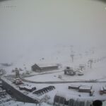 Aspecto que presenta Sierra Nevada tras la borrasca Aline