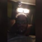 Captura del vídeo que el camionero grabó antes de su última detención