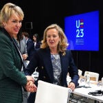 Nadia Calviño en la Reunión Informal Ministerial de Telecomunicaciones de la Unión que se celebra en León