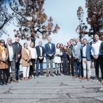 Los Reyes visitan las zonas afectadas por el incendio forestal en Tenerife
