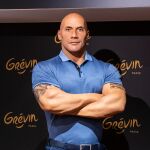 La escultura de cera de Dwayne Johnson en París