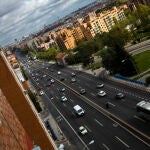 Imagen de la A-5, paseo de Extremadura, en su tramo más próximo a Madrid y que planea su soterramiento. © Jesú