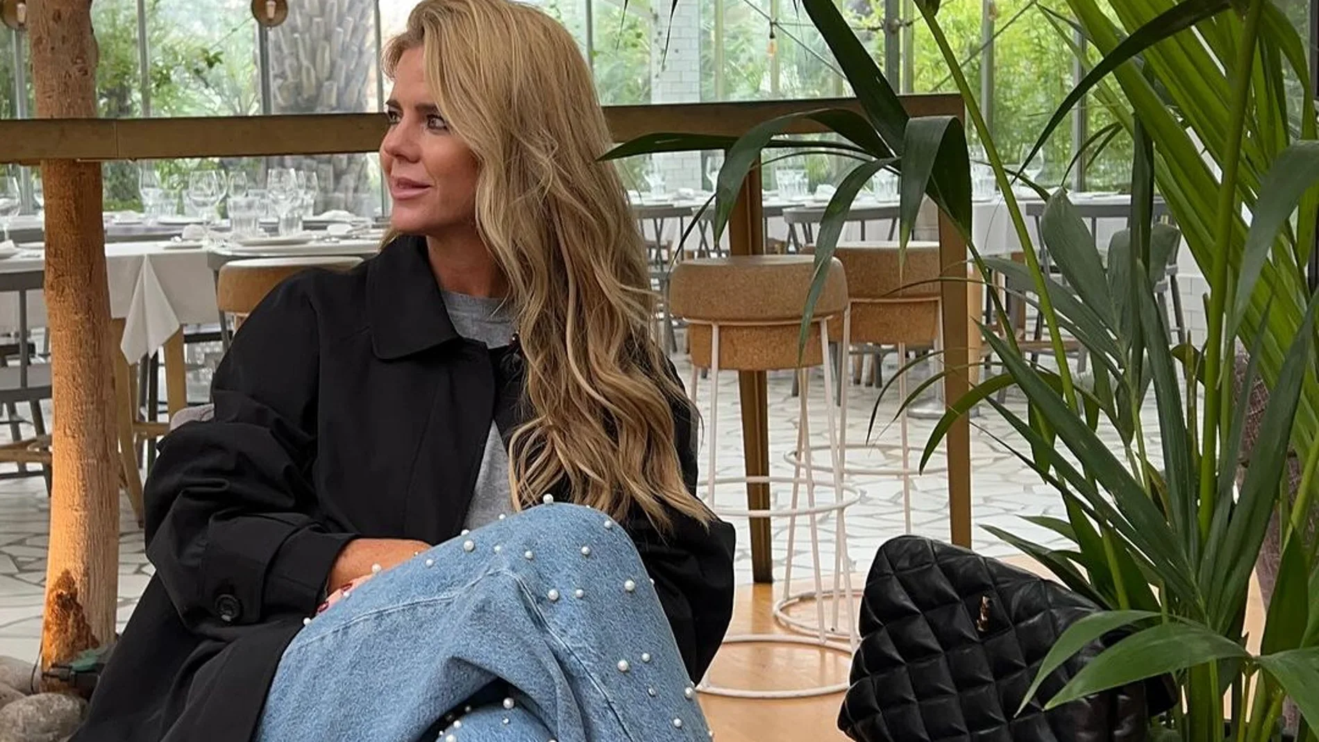 Amelia Bono con look de Zara.