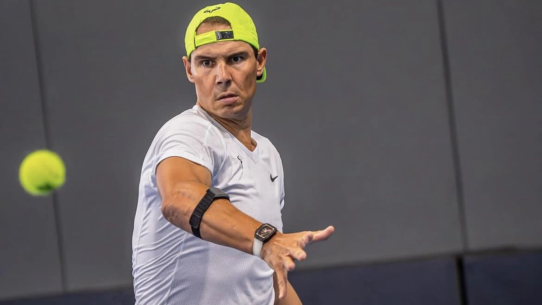 Rafa Nadal sigue preparando su vuelta