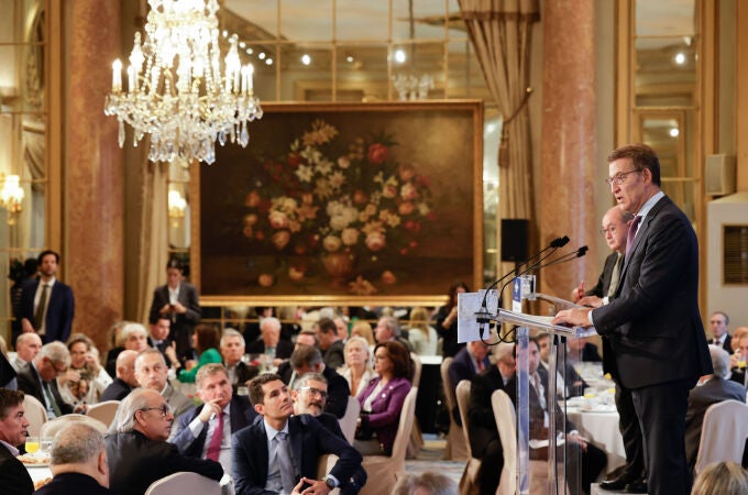 Feijóo, en Barcelona: 