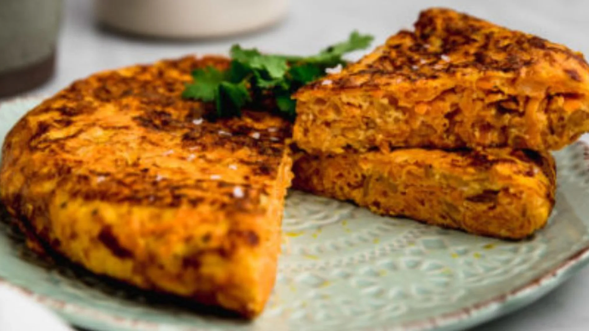Tortilla con zanahoria