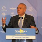 Pere Navarro, en la conferencia del Forum Europa