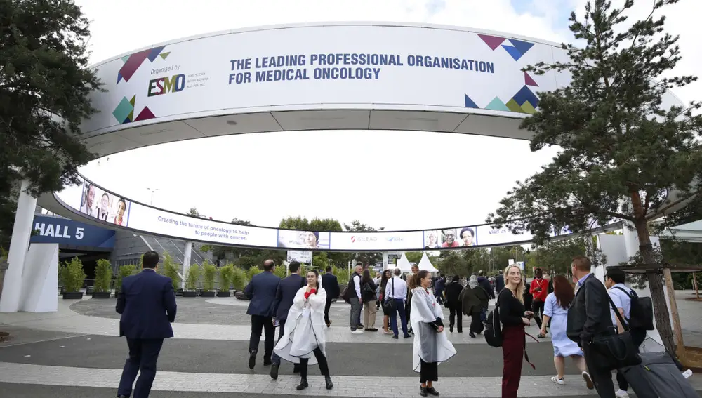 Entrada al congreso ESMO