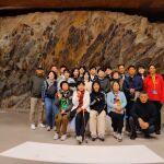 Expedición de Ulsan (Corea) visita Siega Verde