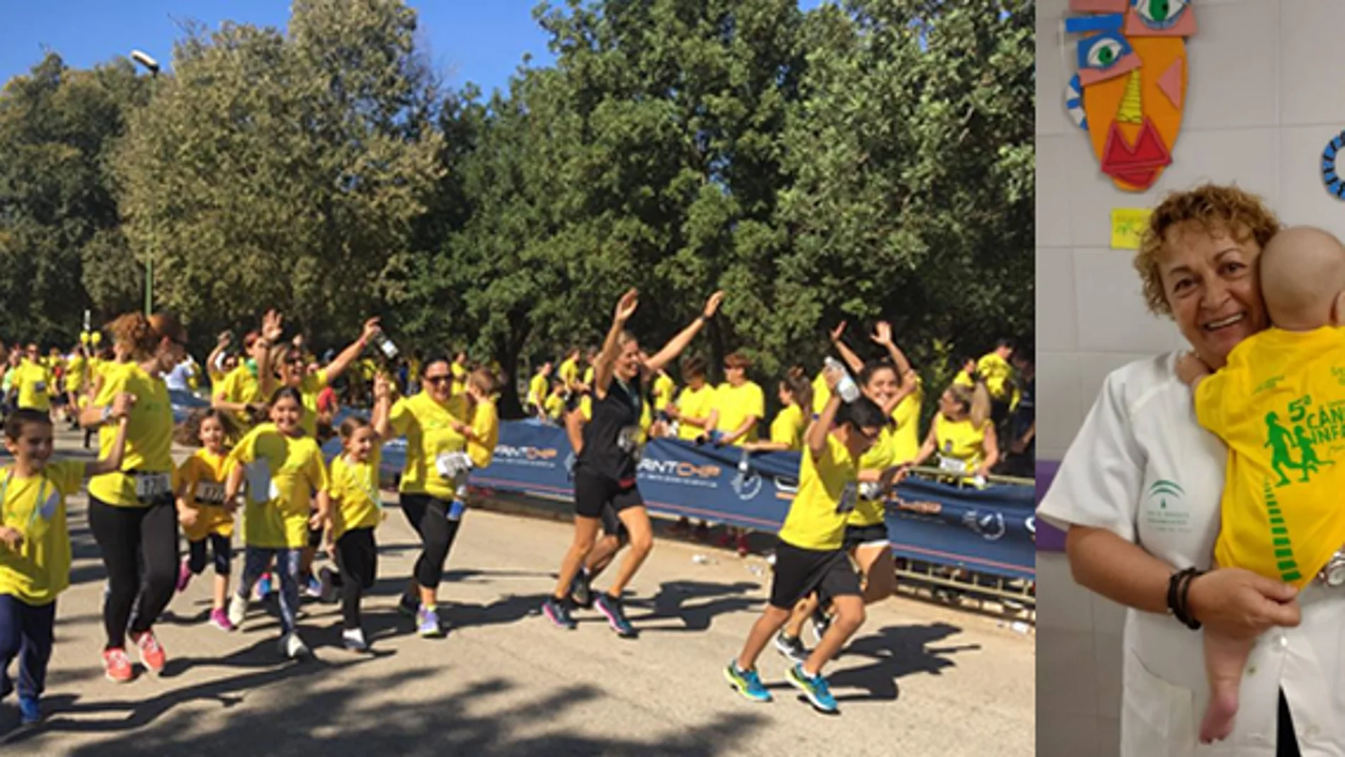 Edición pasada de la carrera solidaria