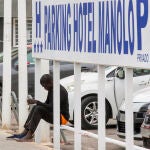 Acogida de varios migrantes en Cartagena ante el repunte migratorio en Canarias