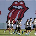 Entrenamiento del FC Barcelona