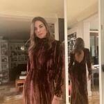 Mariló Montero con un diseño de Olibati.