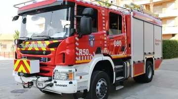 Un camión de Bomberos de Murcia, en una imagen de archivo Un camión de Bomberos de Murcia, en una imagen de archivo