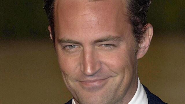 Actor Matthew Perry arrives for the Vanity Fair after-party at Morton's, Melrose Avenue in Los Angeles, following the 76th Academy Awards. 