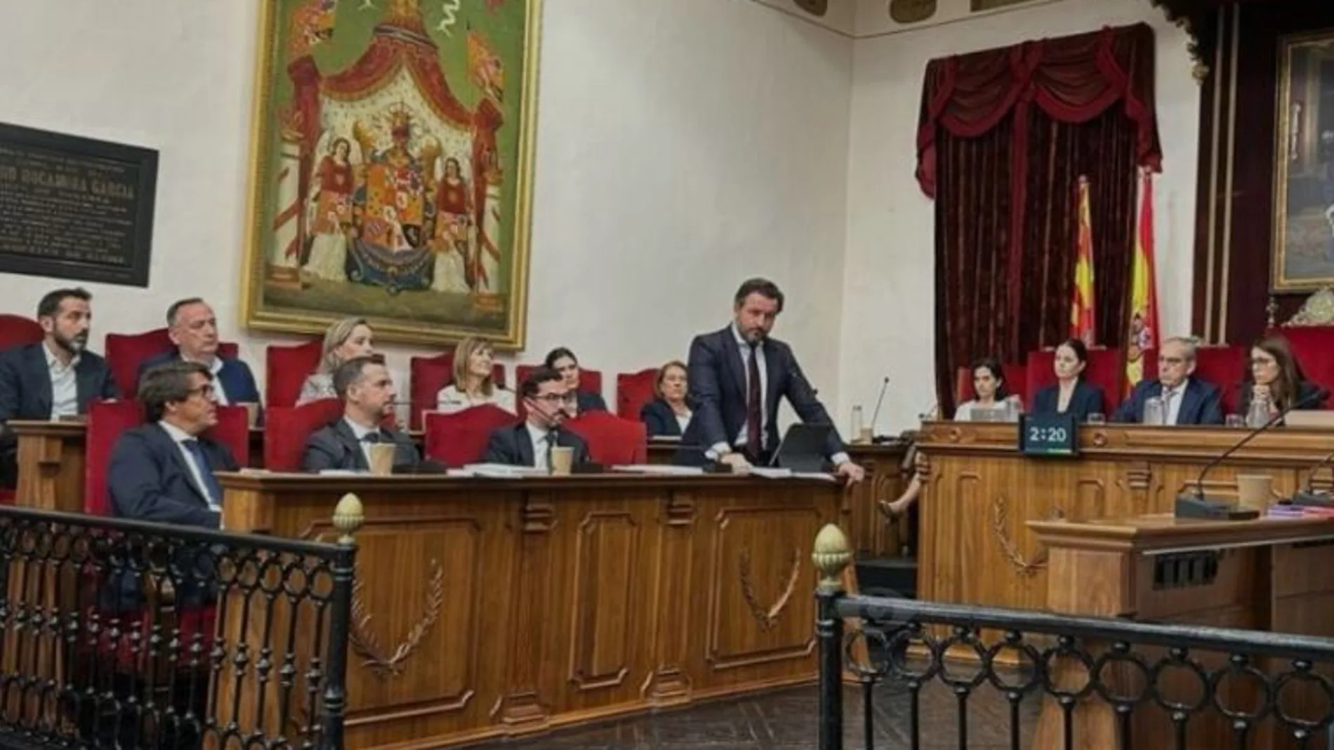 El pleno de Elche no ha aprobado la moción de Vox