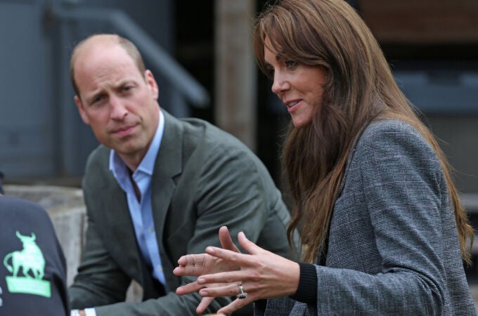El príncipe Guillermo y Kate Middleton