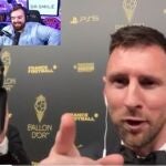 La bronca de Messi a Ibai Llanos tras ganar el Balón de Oro: "...Hijo de puta"