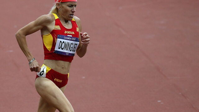Marta Domínguez, en Londres 2012