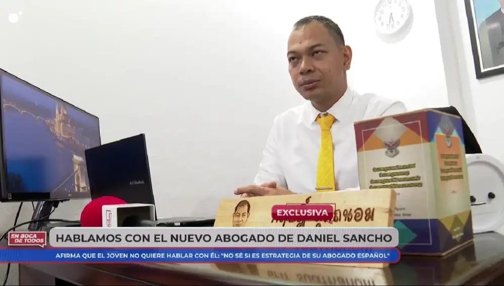 Grit Sudthanom, abogado de Daniel Sancho