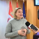 La consejera de Familia e Igualdad de Oportunidades, Isabel Blanco