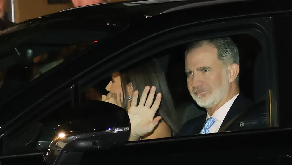 El Rey Felipe VI y la Reina Letizia