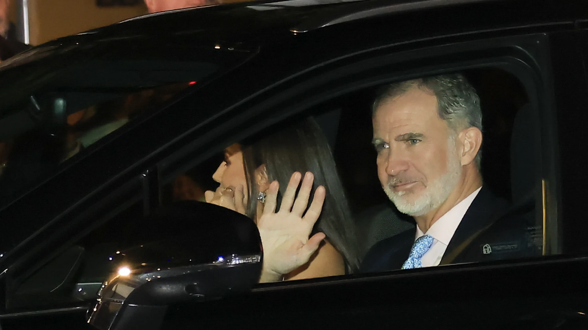 El Rey Felipe VI y la Reina Letizia