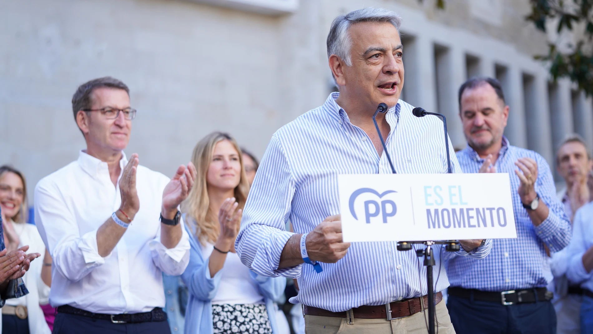 MADRID.-Feijóo y Ayuso arroparán el sábado a De Andrés en su proclamación como presidente de PP vasco en sustitución de Iturgaiz