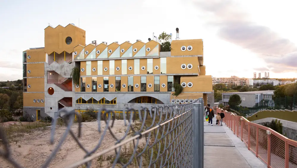 Colegio Reggio en la Moraleja. Su diseño arquitectónico ha sido galardonado. © Jesús G. Feria.