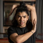 Gabriel, bailaor de flamenco brasileño.