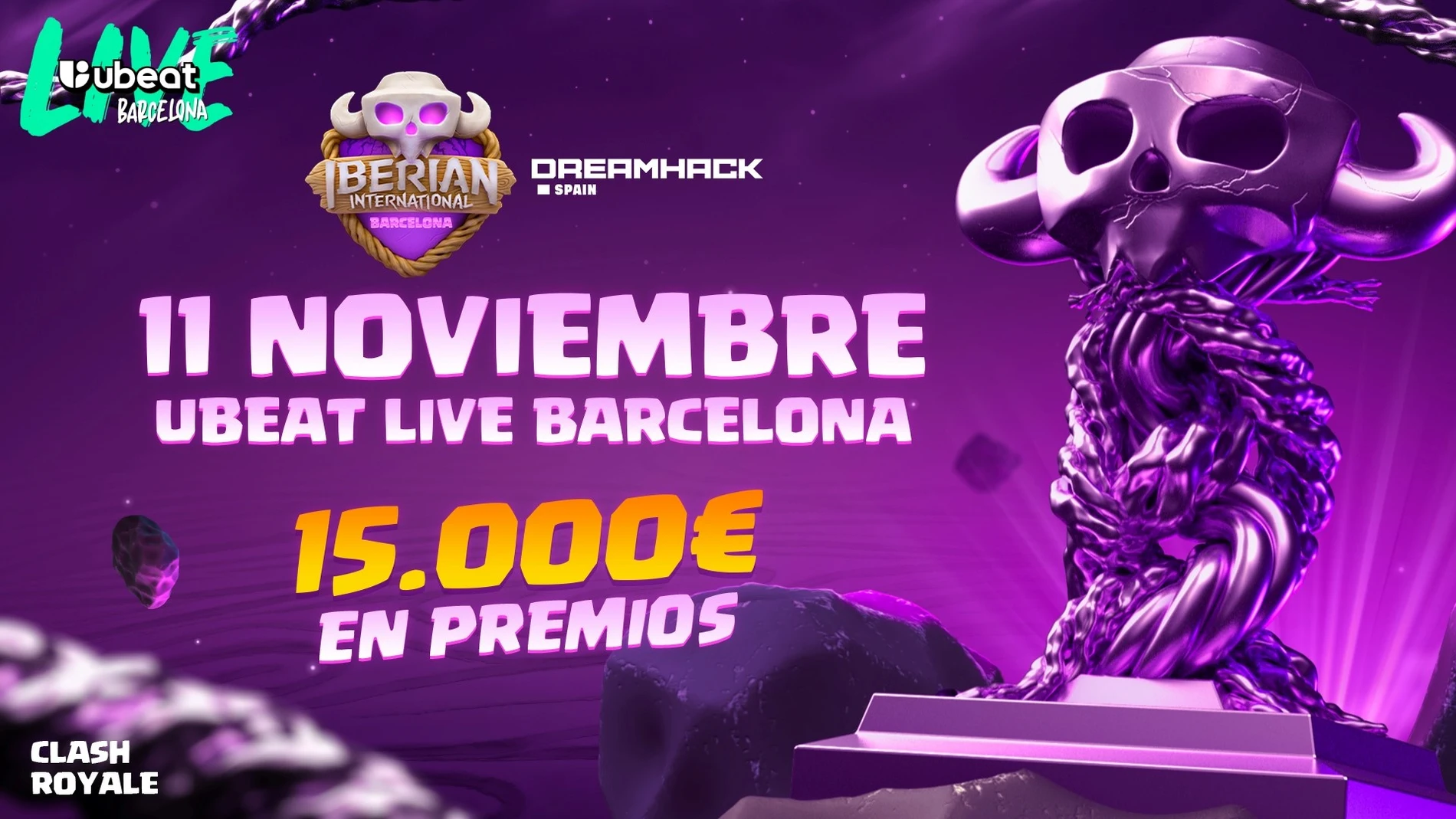 Los mejores jugadores del mundo estarán en está competición el 11 de noviembre