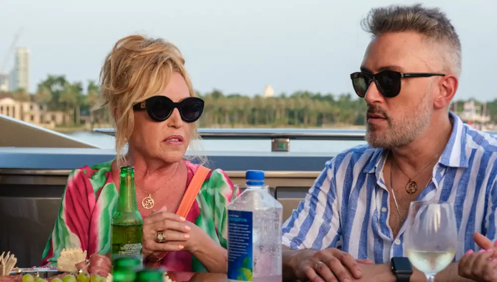 Lydia Lozano y Kiko Hernández en 'Sálvese quien pueda'