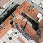Instalación de Iberdrola en el colegio Antonio Machado de Salamanca